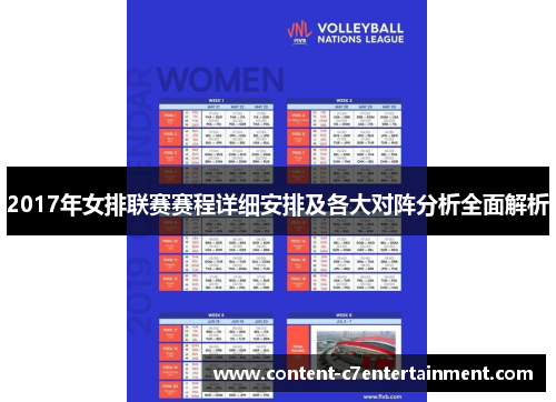 2017年女排联赛赛程详细安排及各大对阵分析全面解析 2017年女排联赛赛程详细安排及各大对阵分析全面解析